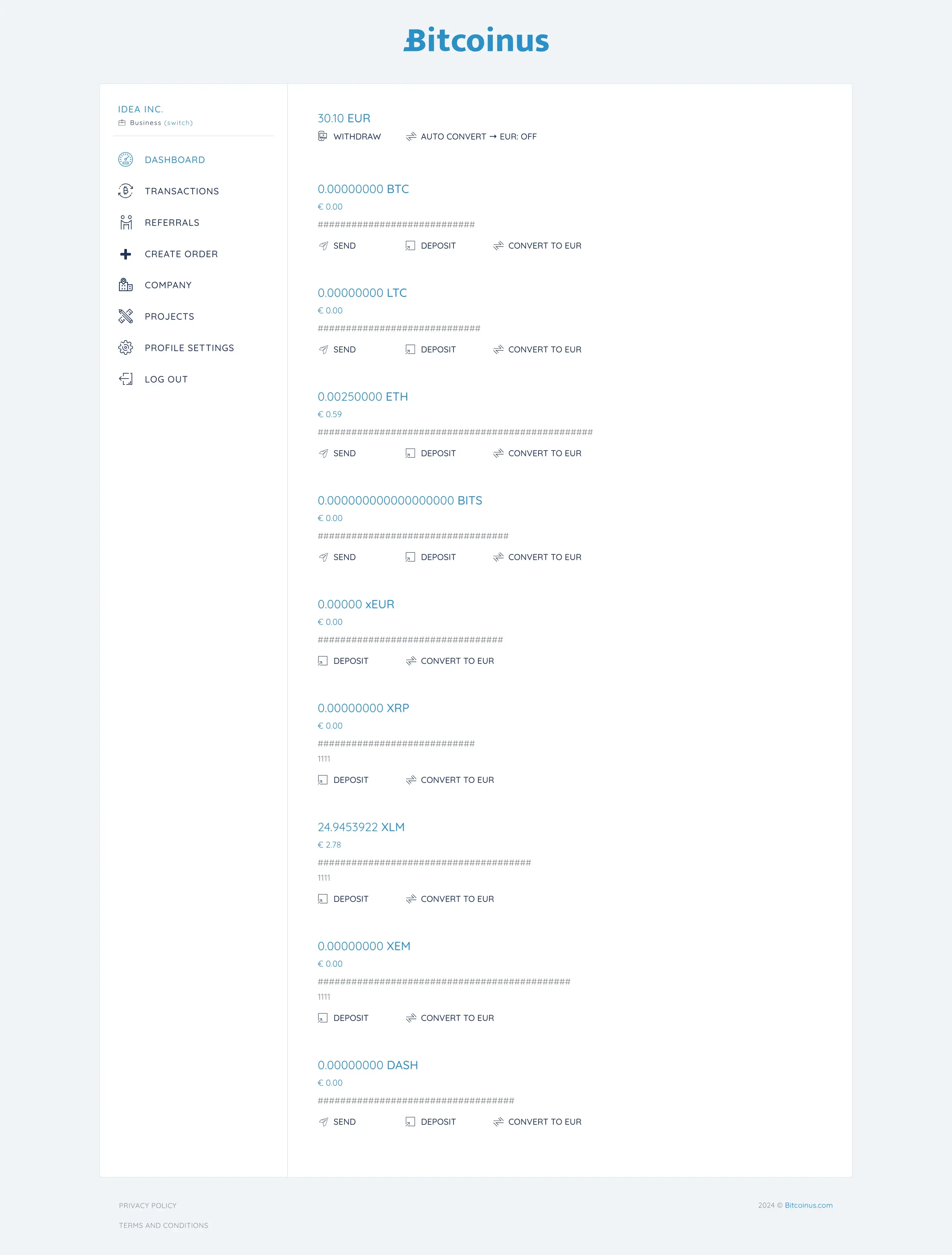 Bitcoinus — screenshot 2 of 9