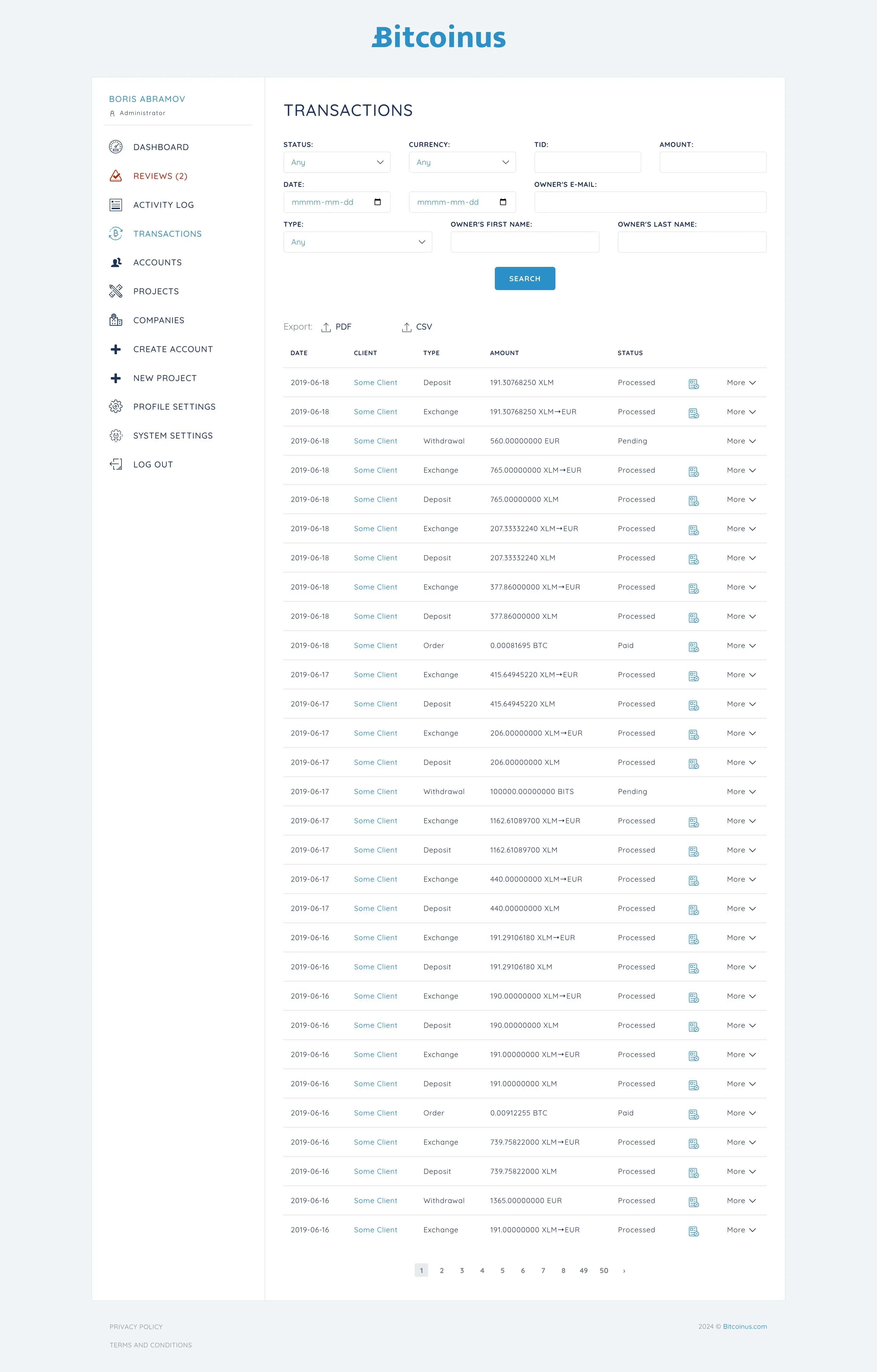 Bitcoinus — screenshot 5 of 9