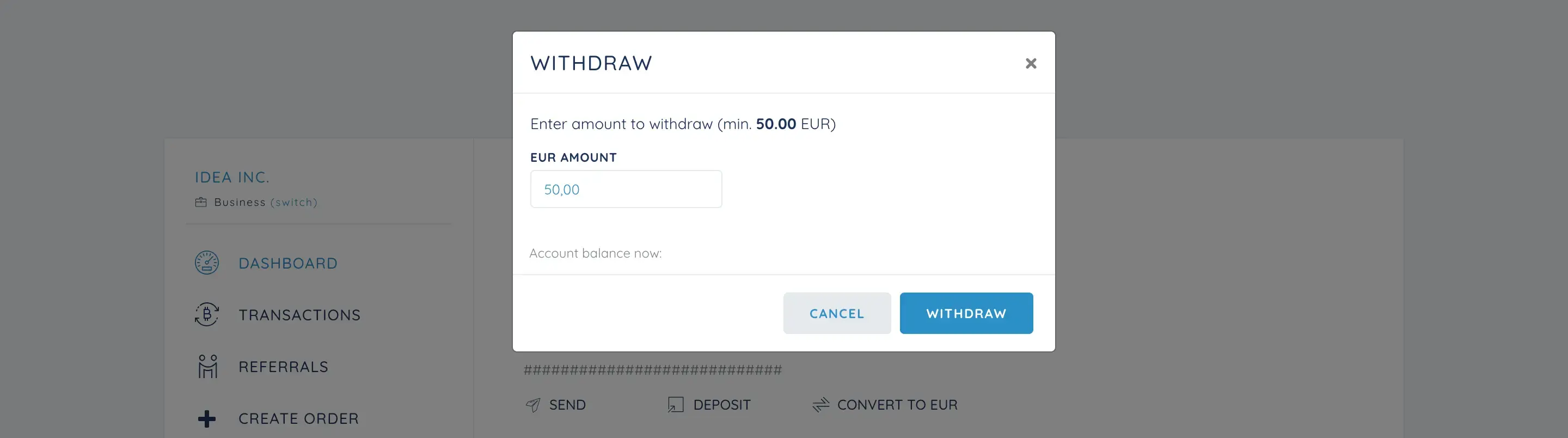 Bitcoinus — screenshot 6 of 9