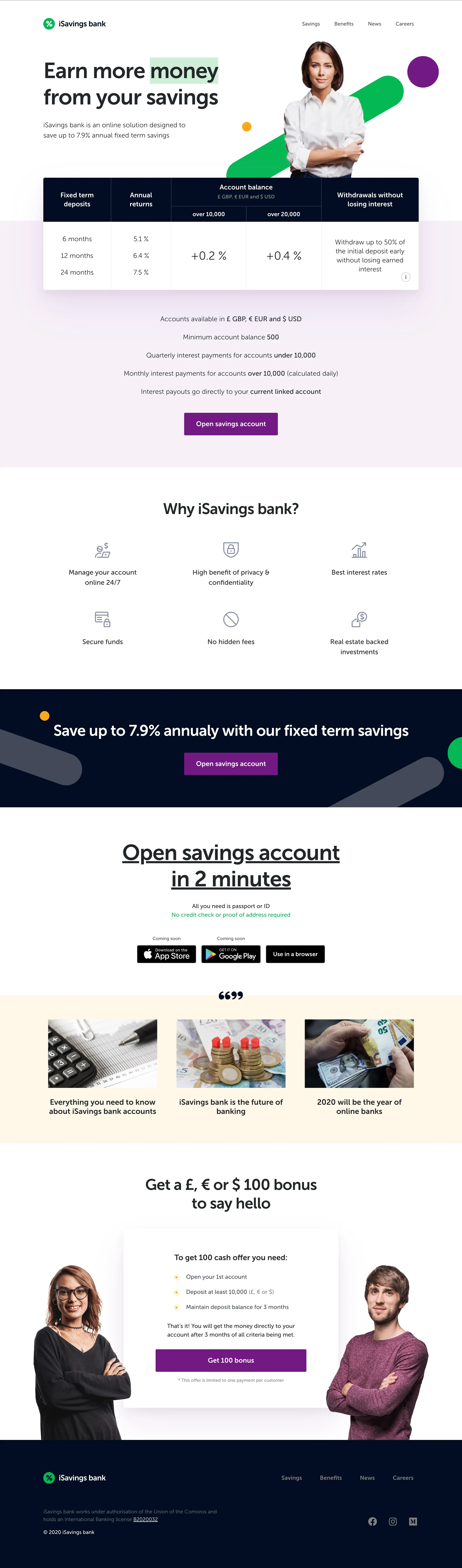 iSavings Bank — screenshot 1 of 11