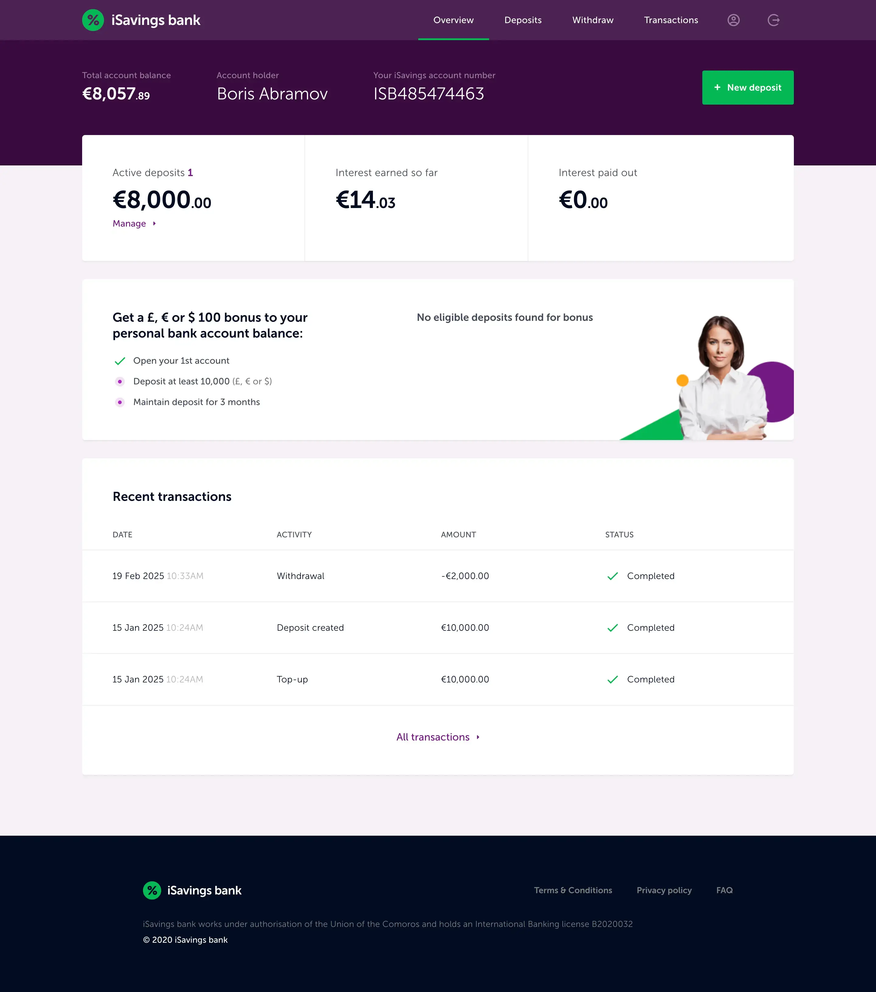 iSavings Bank — screenshot 4 of 11