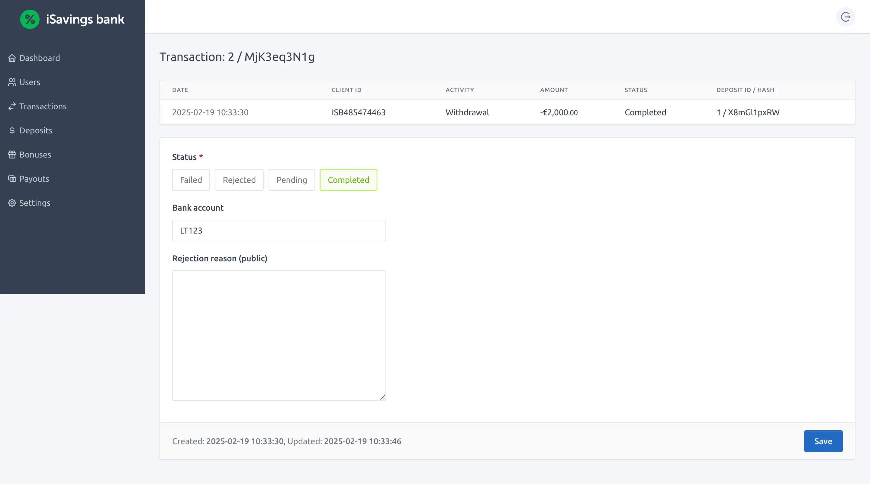 iSavings Bank — screenshot 10 of 11