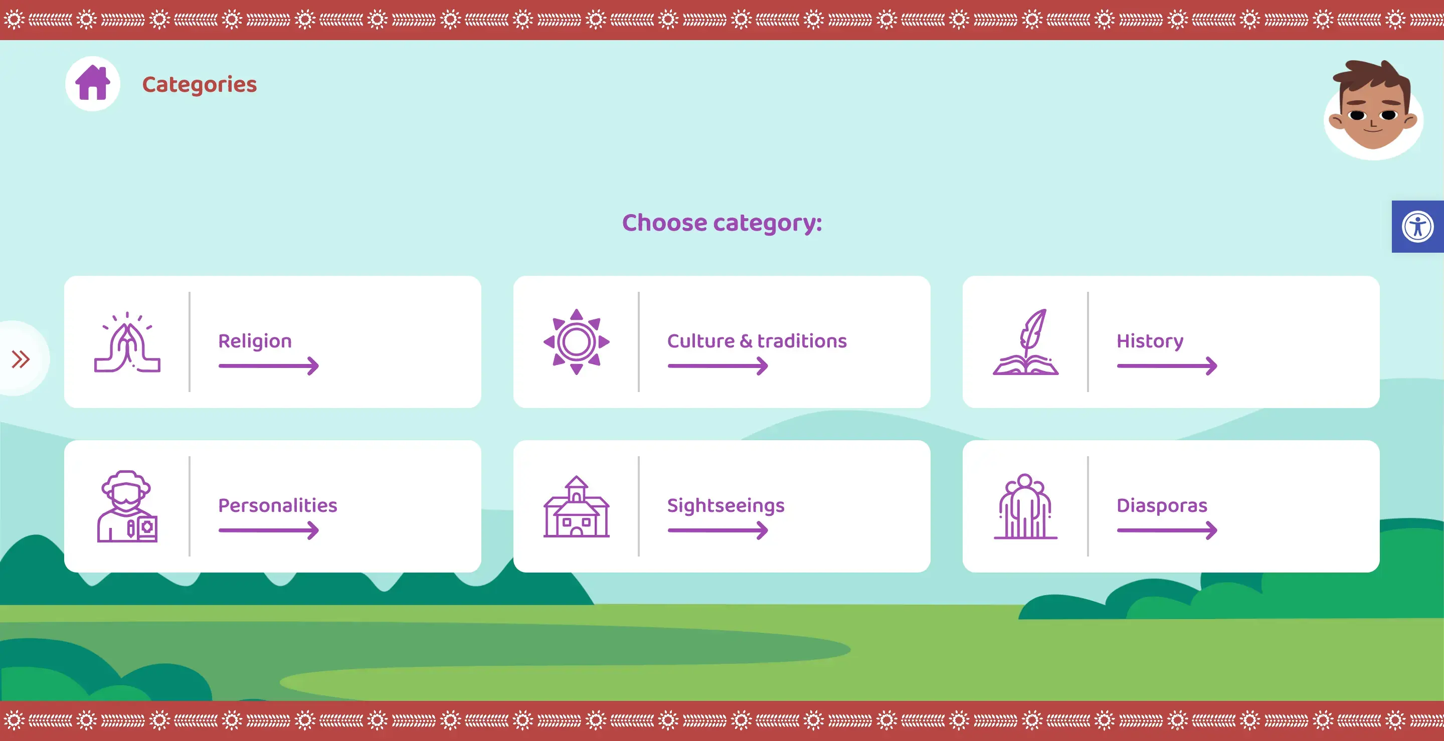 Interactive Map of tourist attractions — screenshot 3 of 5