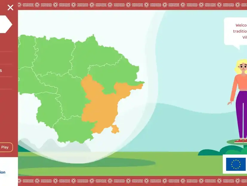 Interactive Map of tourist attractions
