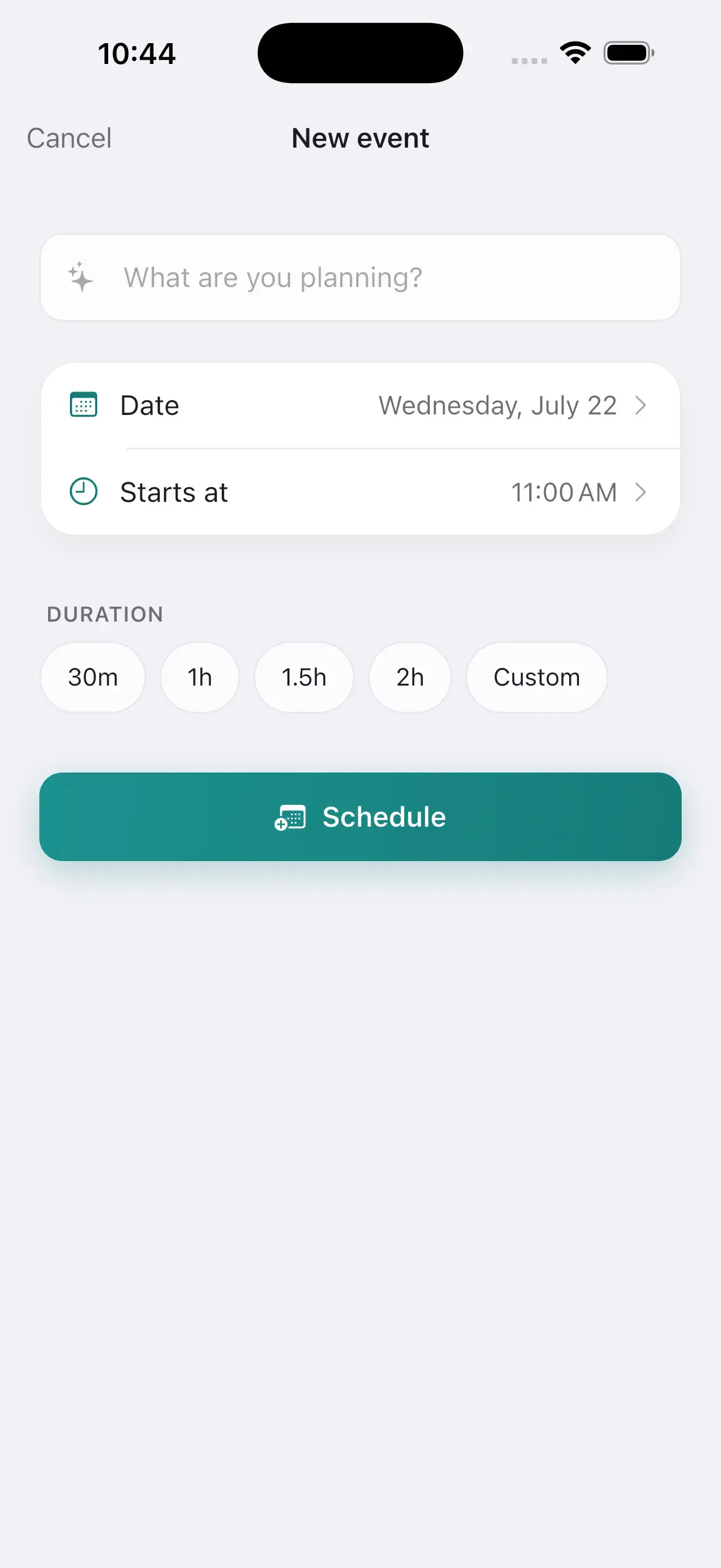 Oursync: Plan In Sync — screenshot 5 of 5