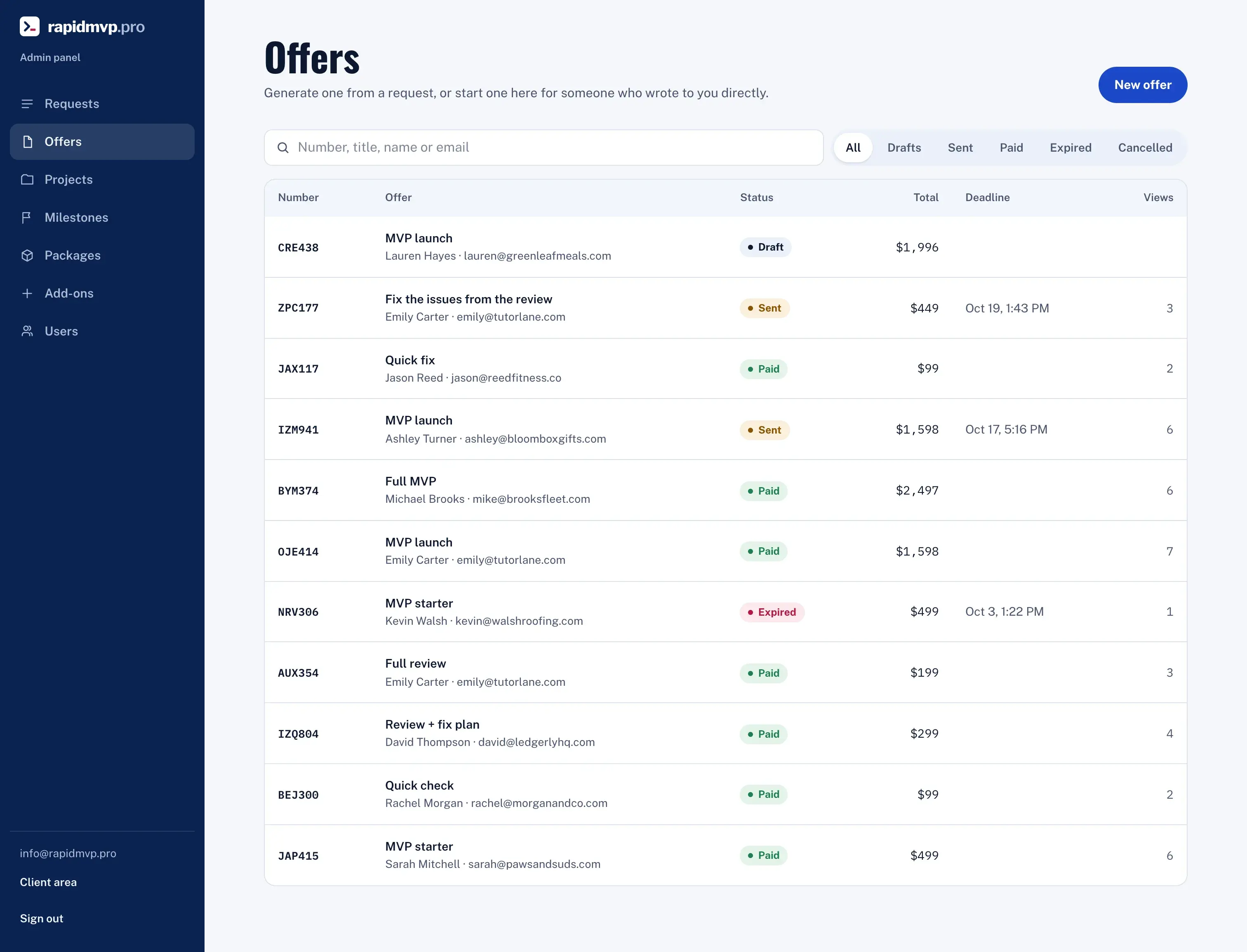 Rapidmvp.pro — screenshot 8 of 19