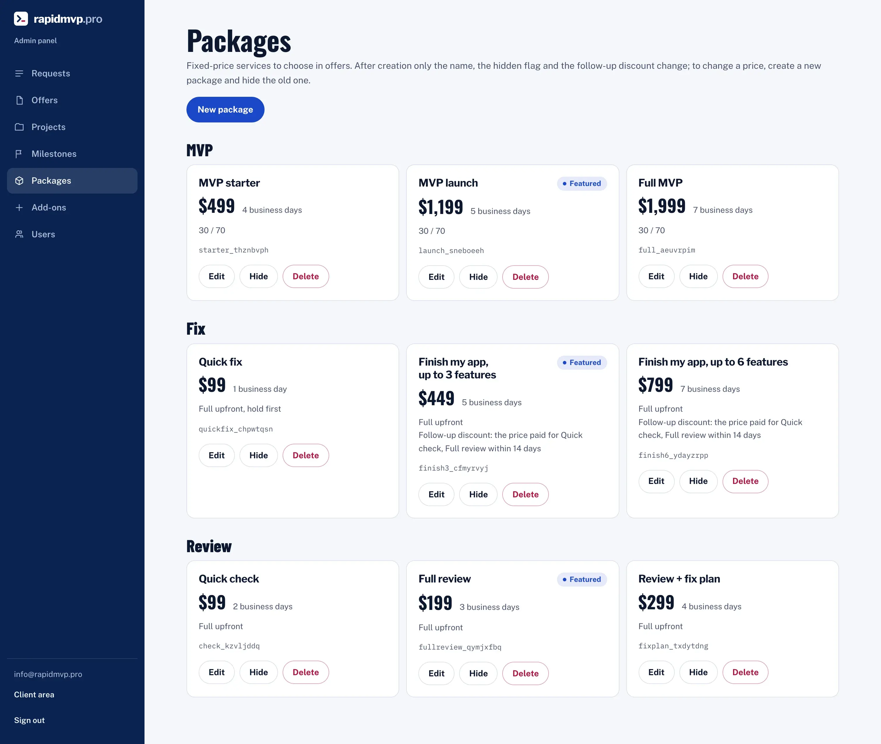 Rapidmvp.pro — screenshot 12 of 19