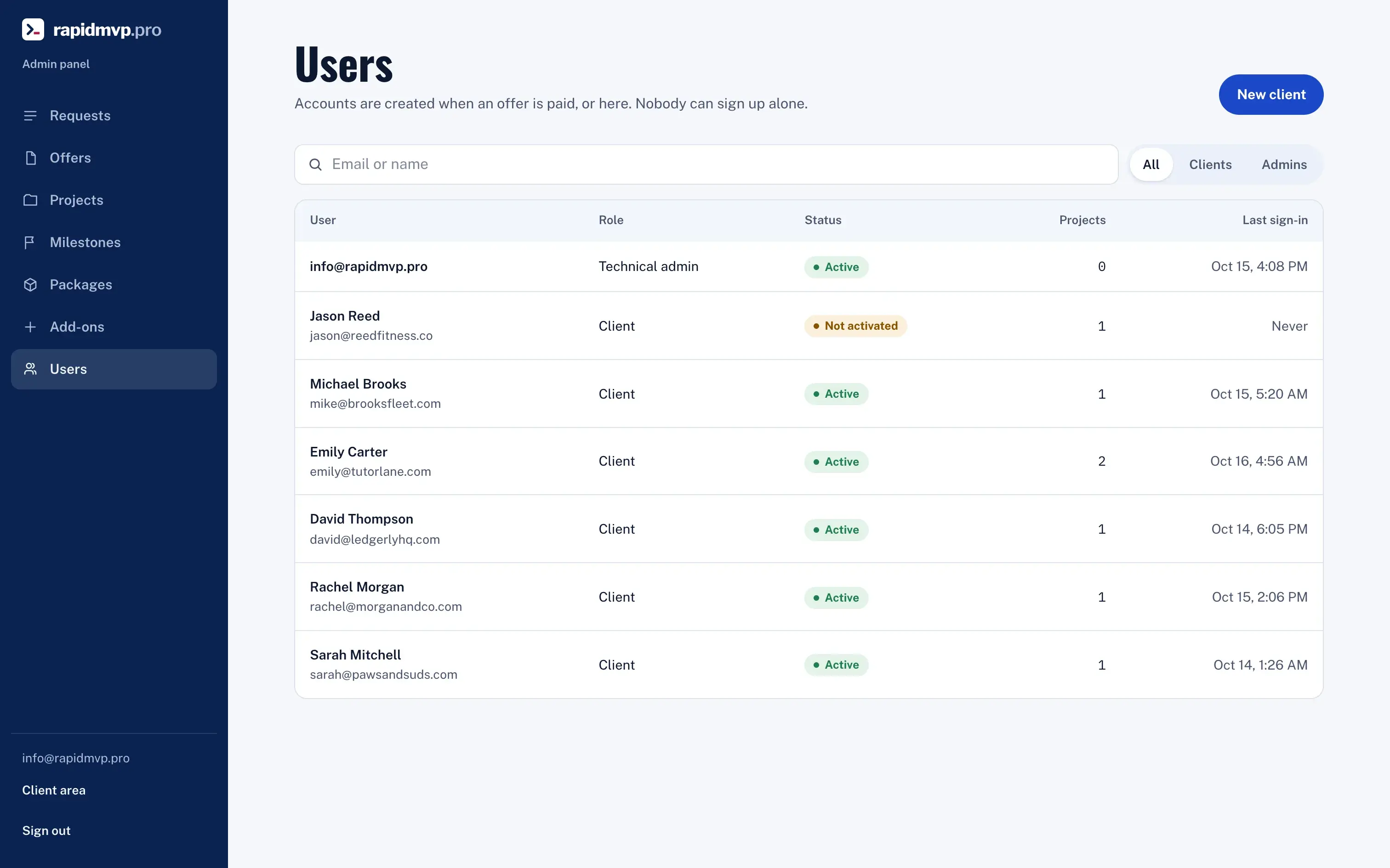 Rapidmvp.pro — screenshot 10 of 19