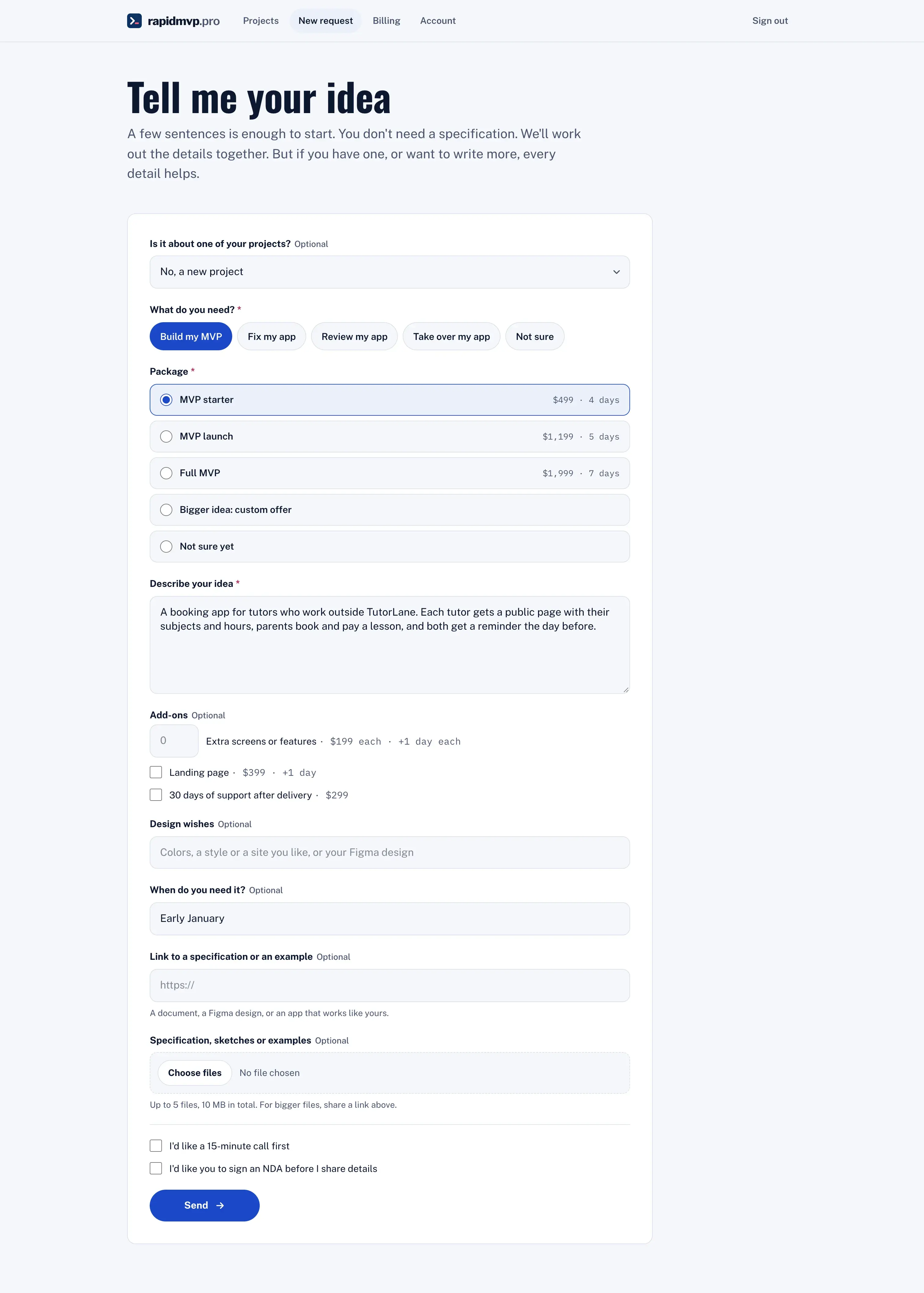 Rapidmvp.pro — screenshot 4 of 19