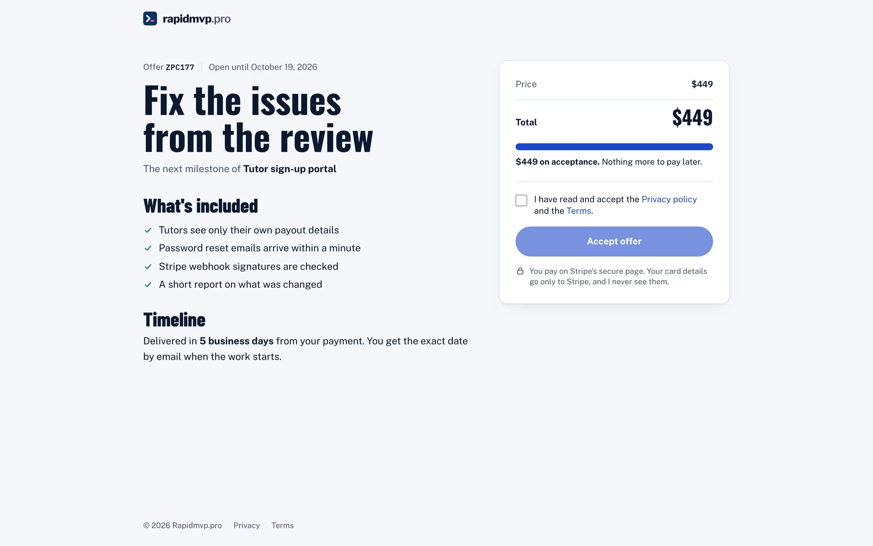 Rapidmvp.pro — screenshot 2 of 19
