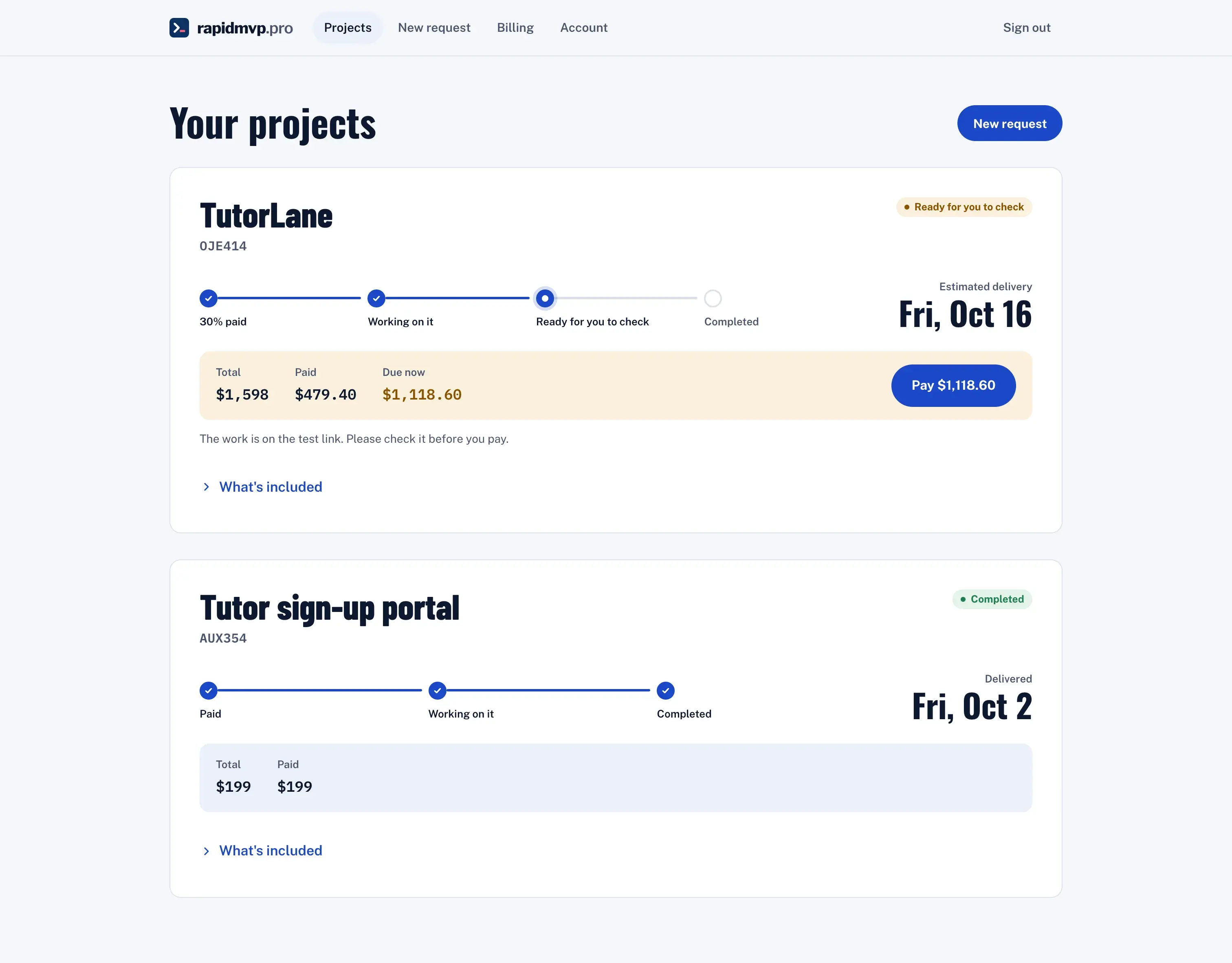 Rapidmvp.pro — screenshot 1 of 19