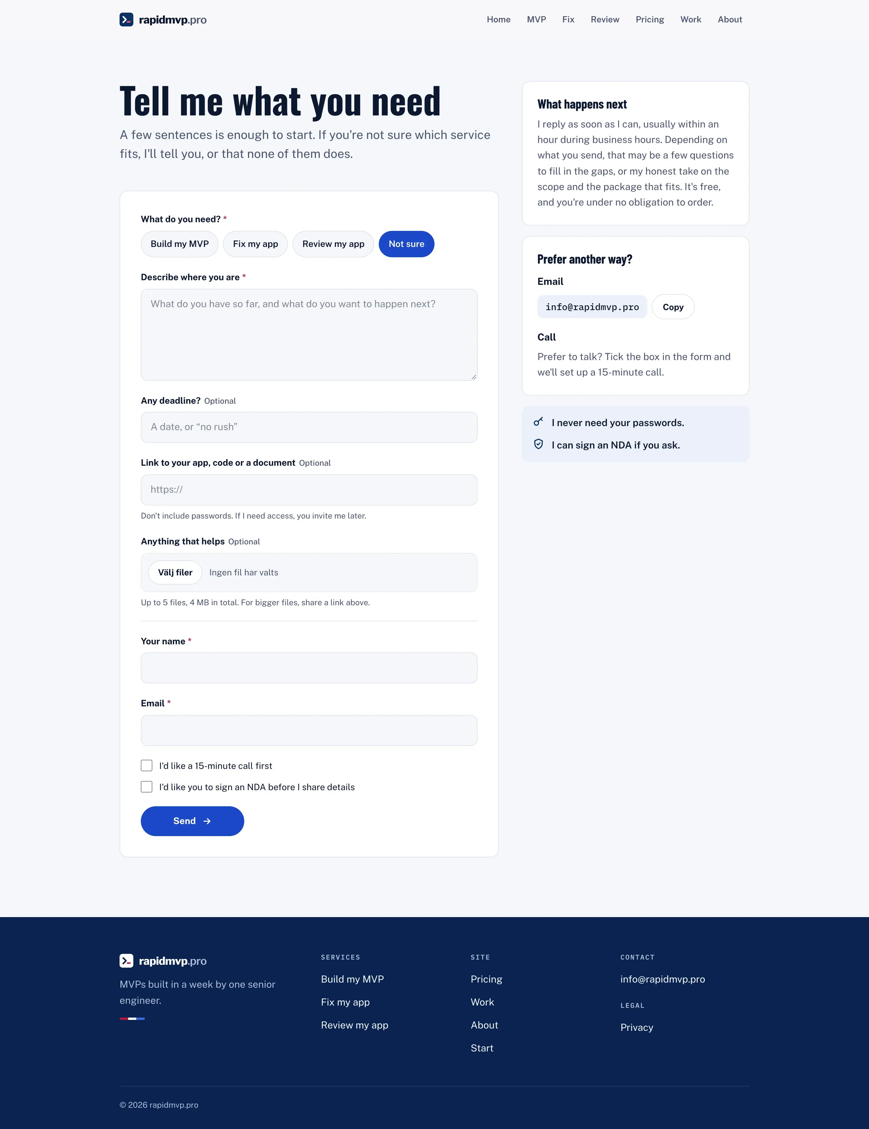 Rapidmvp.pro — screenshot 14 of 19