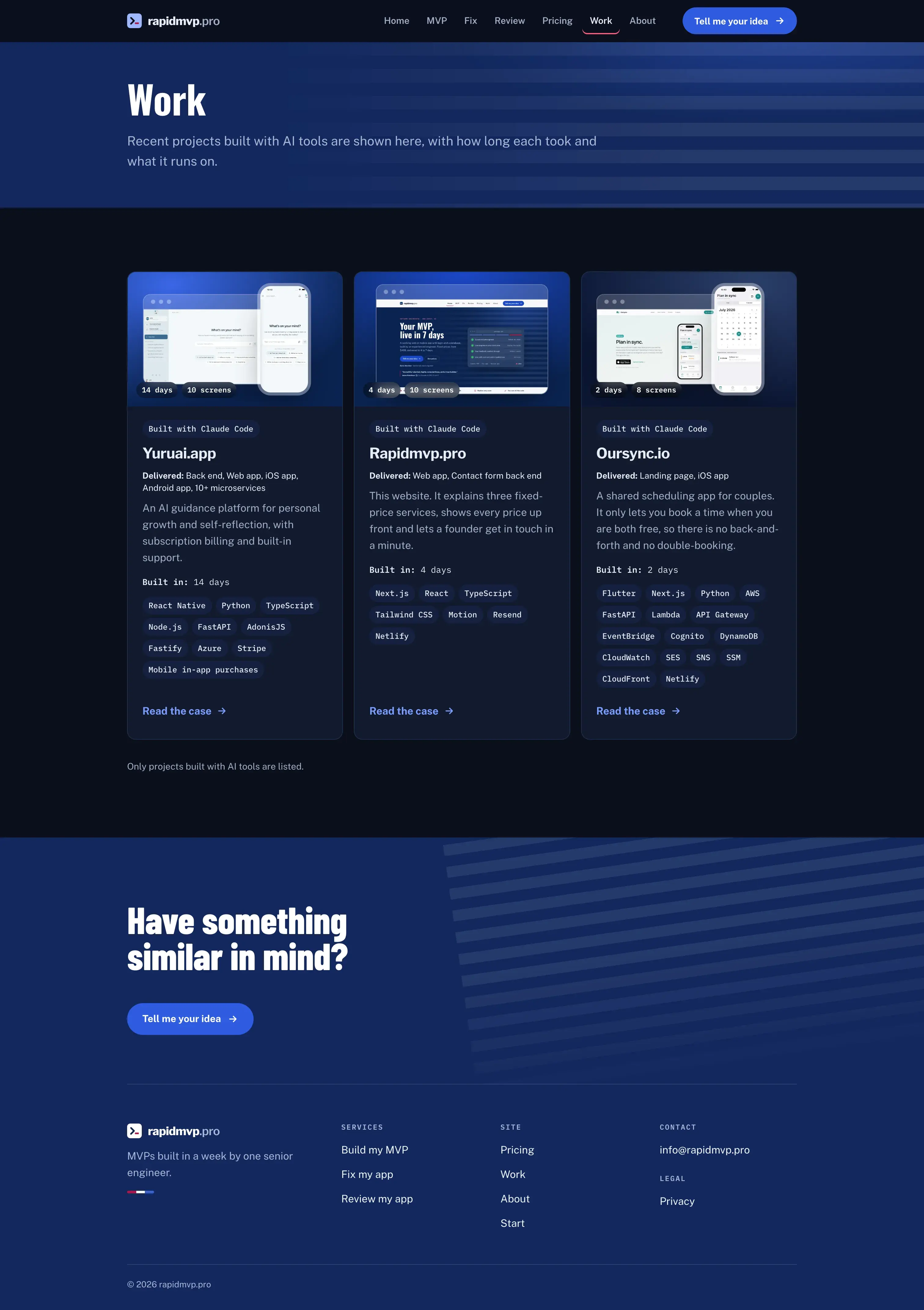 Rapidmvp.pro — screenshot 13 of 19